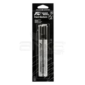 Daler Rowney 101 0,8 mm Teknik Uç s Fw Mixed Media Paint Marker Sets