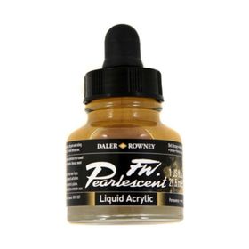 Daler Rowney 110 Bell Bronze Fw Pearlescent Acrylic Inks 29.5 ml Cam Şişe