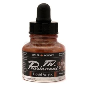 Daler Rowney 111 Birdwing Copper Fw Pearlescent Acrylic Inks 29.5 ml Cam Şişe