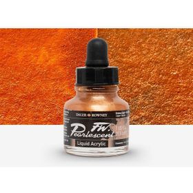 Daler Rowney 111 Birdwing Copper Fw Pearlescent Acrylic Inks 29.5 ml Cam Şişe