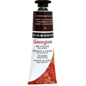 Daler Rowney 111225264 Vandyke Brown Hue 225 ml Georgian Yağlı Boya