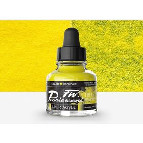 Daler Rowney 113 Hot Cool Yellow Fw Pearlescent Acrylic Inks 29.5 ml Cam Şişe