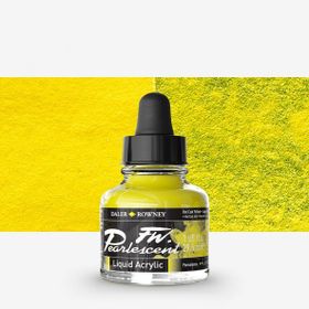 Daler Rowney 113 Hot Cool Yellow Fw Pearlescent Acrylic Inks 29.5 ml Cam Şişe