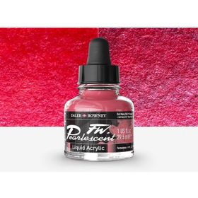 Daler Rowney 114 Hot Mama Red Fw Pearlescent Acrylic Inks 29.5 ml Cam Şişe