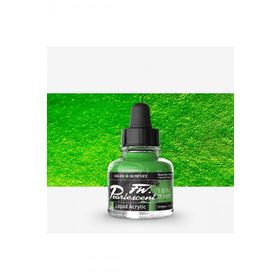 Daler Rowney 115 Macaw Green Fw Pearlescent Acrylic Inks 29.5 ml Cam Şişe