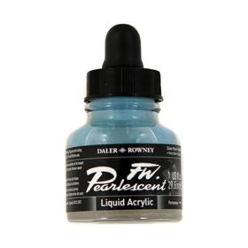 Daler Rowney 119 Silver Pearl Fw Pearlescent Acrylic Inks 29.5 ml Cam Şişe
