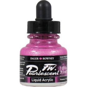 Daler Rowney 120 Sundown Magenta Fw Pearlescent Acrylic Inks 29.5 ml Cam Şişe
