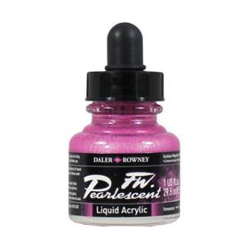 Daler Rowney 120 Sundown Magenta Fw Pearlescent Acrylic Inks 29.5 ml Cam Şişe