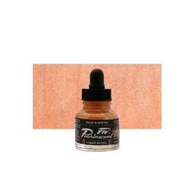 Daler Rowney 121 Sun Orange Fw Pearlescent Acrylic Inks 29.5 ml Cam Şişe