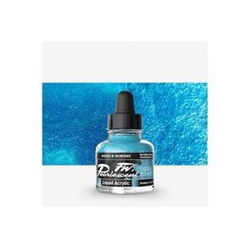 Daler Rowney 122 Sun-Up Blue Fw Pearlescent Acrylic Inks 29.5 ml Cam Şişe