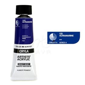 Daler Rowney 123 Ultramarine Seri A Cryla Artist 75 ml Akrilik Boya