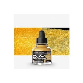 Daler Rowney 126 Autumn Gold Fw Pearlescent Acrylic Inks 29.5 ml Cam Şişe