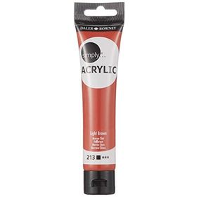Daler Rowney 126975205 Brown Sl 75 ml Simply Akrilik Boya