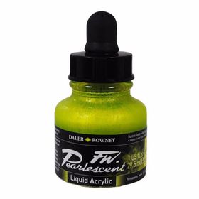 Daler Rowney 128 Genesis Green Fw Pearlescent Acrylic Inks 29.5 ml Cam Şişe