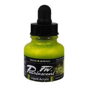 Daler Rowney 128 Genesis Green Fw Pearlescent Acrylic Inks 29.5 ml Cam Şişe
