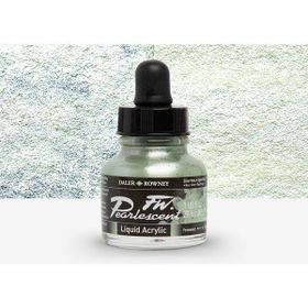 Daler Rowney 129 Silver Moss Fw Pearlescent Acrylic Inks 29.5 ml Cam Şişe