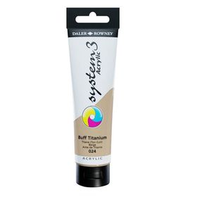 Daler Rowney 129150024 Buff Titanium 150 ml Akrilik Boya