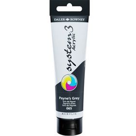 Daler Rowney 129150065 Paynes Grey 150 ml Akrilik Boya