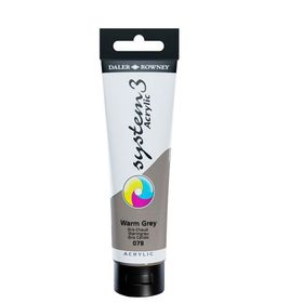 Daler Rowney 129150078 Warm Grey 150 ml Akrilik Boya