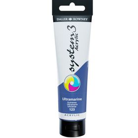 Daler Rowney 129150123 Ultramarine 150 ml Akrilik Boya