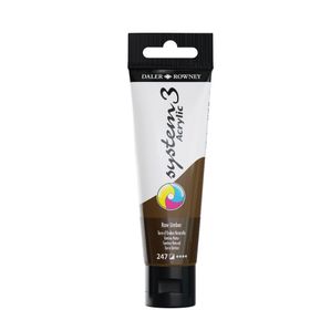 Daler Rowney 129150247 Raw Umber 150 ml Akrilik Boya