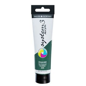 Daler Rowney 129150335 Emerald 150 ml Akrilik Boya