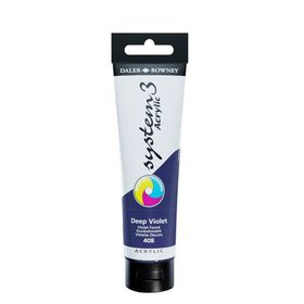 Daler Rowney 129150408 Deep Violet 150 ml Akrilik Boya
