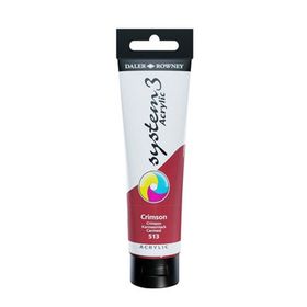 Daler Rowney 129150513 Crimson 150 ml Akrilik Boya