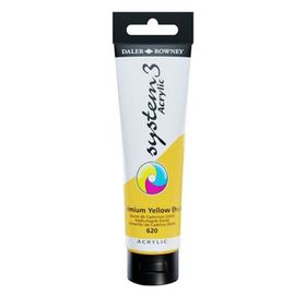 Daler Rowney 129150620 Cadmium Yellow Hue 150 ml Akrilik Boya