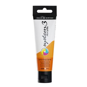 Daler Rowney 129150638 Cadmium Orange Light Hue 150 ml Akrilik Boya