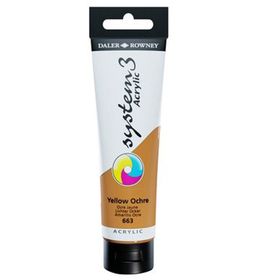 Daler Rowney 129150663 Yellow Ochre 150 ml Akrilik Boya
