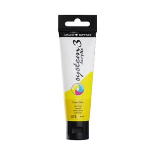 Daler Rowney 129150675 Process Yellow 150 ml Akrilik Boya