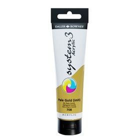 Daler Rowney 129150708 Pale Gold Imit 150 ml Akrilik Boya
