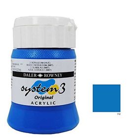 Daler Rowney 129500112 Coeruleum Hue 500 ml Akrilik Boya