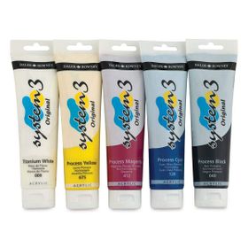 Daler Rowney 129500112 Coeruleum Hue 500 ml Akrilik Boya