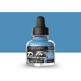 Daler Rowney 130 Sky Blue Fw Pearlescent Acrylic Inks 29.5 ml Cam Şişe