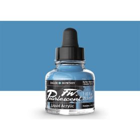Daler Rowney 130 Sky Blue Fw Pearlescent Acrylic Inks 29.5 ml Cam Şişe