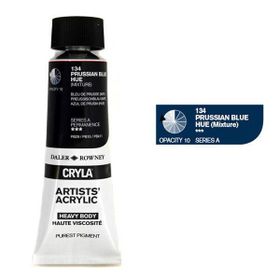 Daler Rowney 134 Prussian Blue Hue Seri A Cryla Artist 75 ml Akrilik Boya