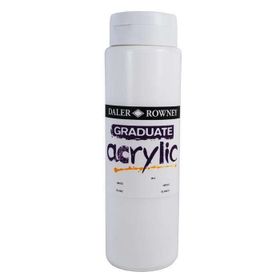 Daler Rowney 14817 500 ml No:011 White Graduate Akrilik Boya