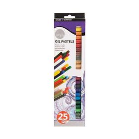 Daler Rowney 149419 25 Renk Simply Yağlı Pastel Boya Seti