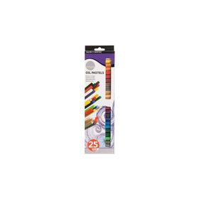 Daler Rowney 149419 25 Renk Simply Yağlı Pastel Boya Seti