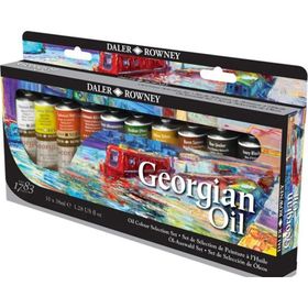 Daler Rowney 152307 10x38 ml Georgian Yağlı Boya