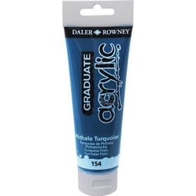 Daler Rowney 154 Phthalo Turquiose 120 ml Akrilik Boya