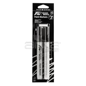 Daler Rowney 201 1-2 mm Yuvarlak Uç m Fw Mixed Media Paint Marker Sets