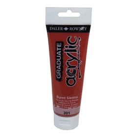 Daler Rowney 201 Burnt Sienna 120 ml Akrilik Boya