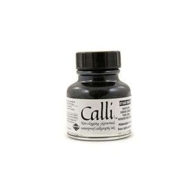 Daler Rowney 211396 N:010 Jet Black India Calli 29.5 ml Kaligrafi Mürekkebi