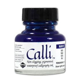 Daler Rowney 211397 N:011 Blue Calli 29,5 ml Kaligrafi Mürekkebi