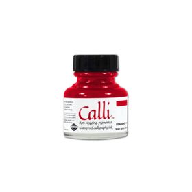 Daler Rowney 211401 N:073 Scarlet Calli 29,5 ml Kaligrafi Mürekkebi