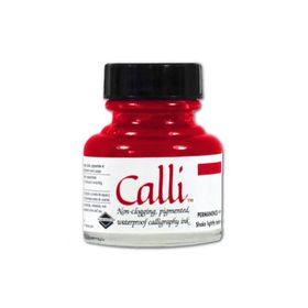Daler Rowney 211401 N:073 Scarlet Calli 29,5 ml Kaligrafi Mürekkebi