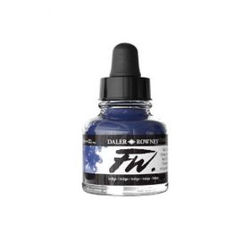 Daler Rowney 212982 FW Ink Likit 29.5 ml 127 İndigo Akrilik Boya